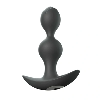 Afbeelding van Love to Twinny Bud Buigbare Vibrerende Buttplug zwart