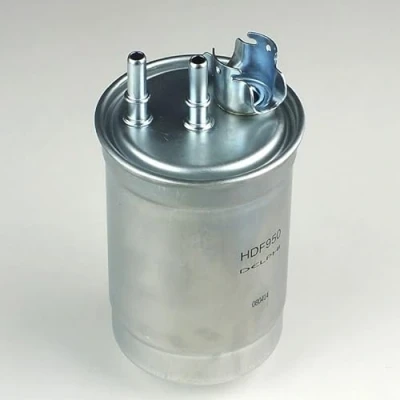Afbeelding van DELPHI HDF950 Brandstoffilter Met snelkoppeling, Filter insert FIAT: Doblo I Cargo, Estate, Punto II Hatchback