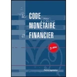 Image de Code monétaire et financier