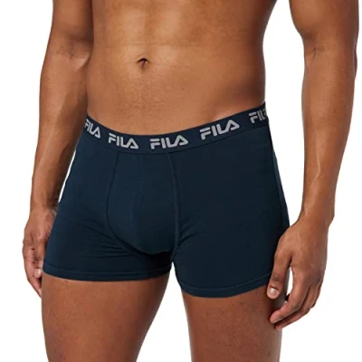 Afbeelding van Fila Men&#039;s Boxers 1 Pack Navy Xl
