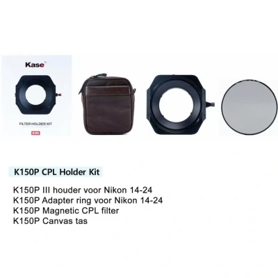 Afbeelding van Kase K150 III Nikon 14 24 Kit Houder + CPL Bag