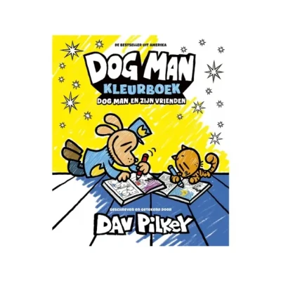 Afbeelding van Dog Man kleurboek