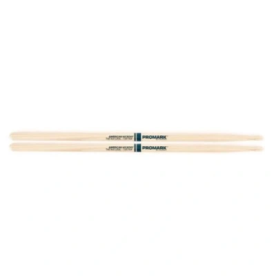 Image de Pro Mark TXR7AW Baguettes The Naturalen Hickory 7A, olive en bois