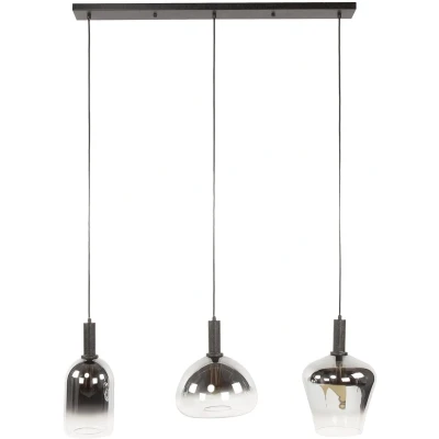 Afbeelding van Giga Meubel Hanglamp Zenith Mix Glas 105x28x150cm