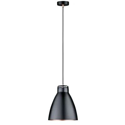 Image de Suspension PAULMANN max 1x20W E27 Noir mat