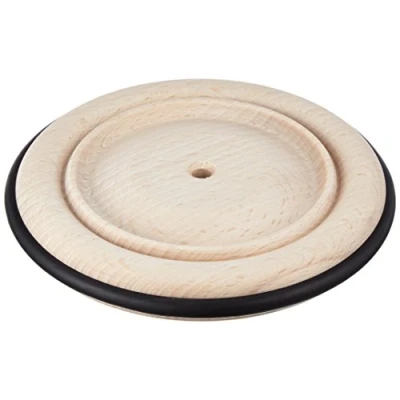Image de Roue en bois avec anneau gommé 12cm rayher