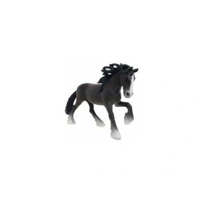 Afbeelding van Schleich Figuur Farm World Shire Hengst Bruin