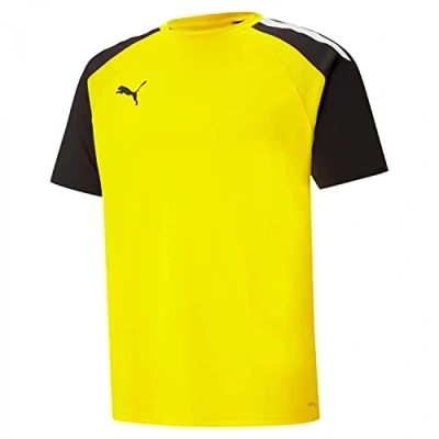Afbeelding van Puma Teampacer Shirt Korte Mouw Heren Geel / Zwart Maat: L