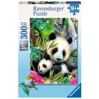 Afbeelding van Ravensburger puzzel Lieve panda Legpuzzel 300 stukjes