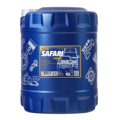 Afbeelding van Mannol Safari 20W 50 10L Motorolie MN7404 10 TOYOTA: Yaris II Hatchback, I Auris HYUNDAI: Tucson, i20 Hatchback
