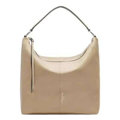 Afbeelding van LIEBESKIND BERLIN Leren Schoudertas Aissa Hobo Natural Lichtbruin
