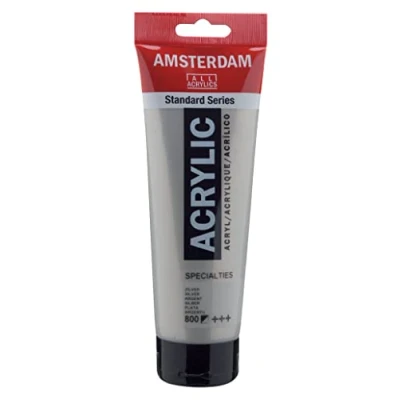 Afbeelding van Acrylverf 800 Zilver Amsterdam 250 ml