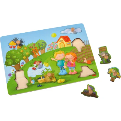 Afbeelding van HABA Obstgarten Puzzel voor kinderen, Maat: One Size, Multi coloured