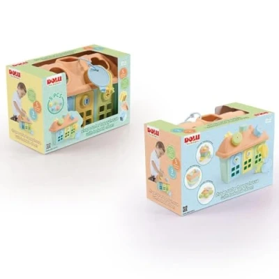 Afbeelding van Dolu Pastel Vormenstoof met Deurtjes 5297