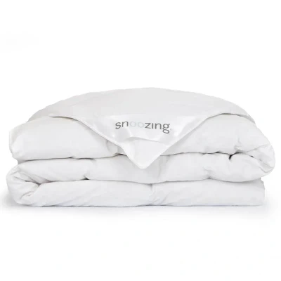 Afbeelding van Snoozing Olympus Dons Dekbed Lits jumeaux 240x220 cm Wit