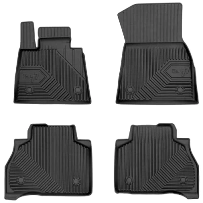 Afbeelding van M MOTOS Rubberen vloermat voor BMW X7 G07 vanaf 2018, verbeter je reiscomfort met de nr. 77 zwarte antislip mat auto, alle weersomstandigheden, bescherming tegen vuil