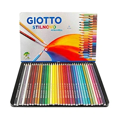 Image de Giotto 36 Crayon à papier en boite metal