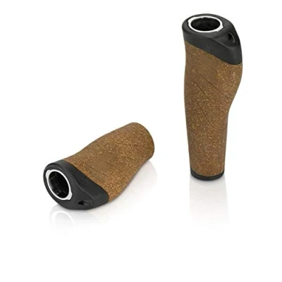 Afbeelding van XLC GR S32 Handvatten Fiets Kurk 135mm/92mm Bruin/Zwart