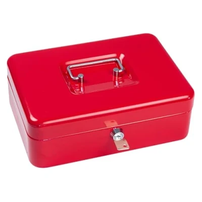 Afbeelding van Sax geldkistje, B 25 x H 9 D 18 cm, rood