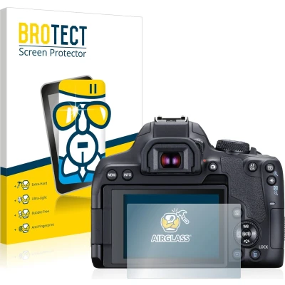 Afbeelding van BROTECT Screenprotector voor Canon EOS 850D Folie Beschermfolie Beschermglas transparant