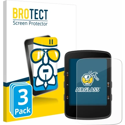Afbeelding van BROTECT Screenprotector voor Bryton Rider 460 Folie Beschermfolie Beschermglas transparant (3 Stuks)