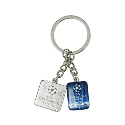 Afbeelding van UEFA CL Champions League 2 delige sleutelhanger Logo motief, Meerkleurig, S, S