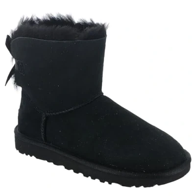 Image de UGG Femme Mini Bailey Bow II Bottes classiques.,Noir 40 EU