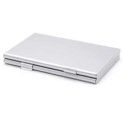 Afbeelding van Opbergbox voor 6 SD en 12 Micro geheugenkaarten / aluminium