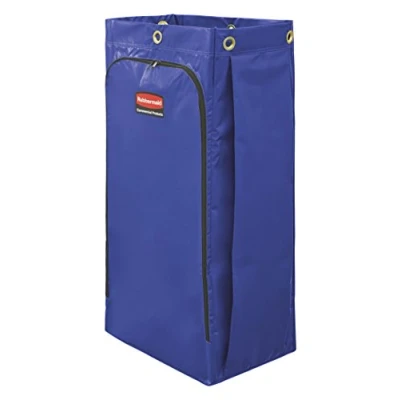 Afbeelding van Rubbermaid 1966883 Commercial reinigingszak, 19 l, blauw