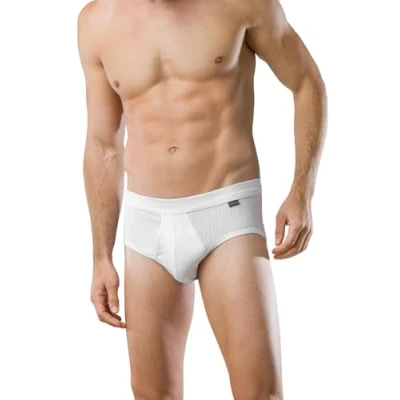 Afbeelding van Schiesser Authentic Heren Slip 2 pack Wit Maat S