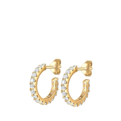 Afbeelding van Elli Funkelnd Oorbellen, Dames, Maat: One Size, Gold