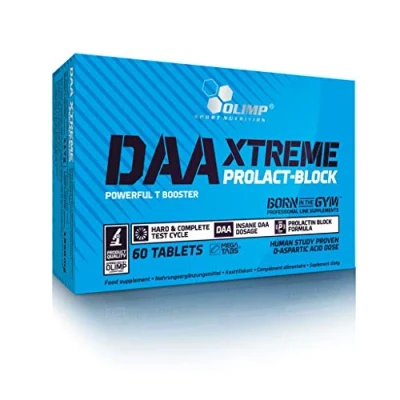 Afbeelding van DAA Xtreme Prolact Block Olimp Sport Nutrition 60 Caps D asparaginezuur Testosteron Booster