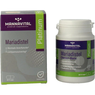Afbeelding van Mariadistel platinum 60 pcs.
