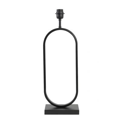 Afbeelding van Light&amp;living Lampvoet 20x13x55 cm JAMIRI mat zwart