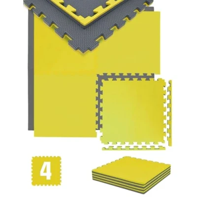Afbeelding van 2cm Gymmat 1m² Vloermat Fitness 4 EVA Matten 50x50cm