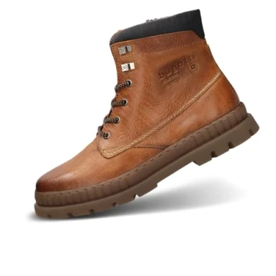 Afbeelding van Bugatti Pallario Veterschoenen cognac Leer Maat 44