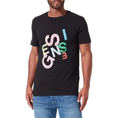 Afbeelding van Genesis Scatter Heren T shirt M Zwart