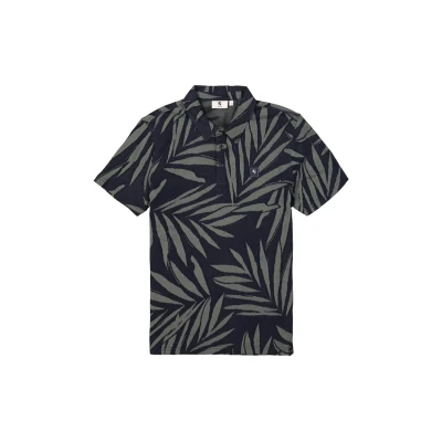 Afbeelding van Garcia Poloshirt, Heren, Maat: Medium, Deep ink