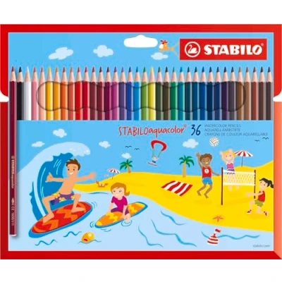 Afbeelding van STABILO Aquacolor etui 36 kleurpotloden