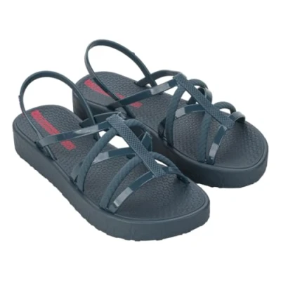 Afbeelding van Ipanema Diversa Flatform Ad Damessandalen, Blauw en roze, 41/42 EU