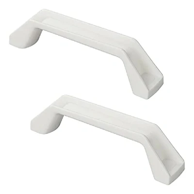 Afbeelding van Pro Plus Rangeergreep Kunststof 18 x 4.5 cm Wit 2 stuks