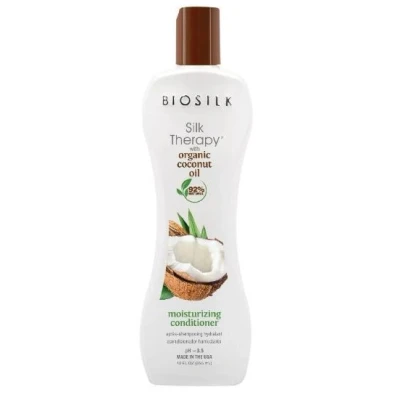 Afbeelding van Biosilk Silk Therapy Coconut Oil Moisture Conditioner 355 ml
