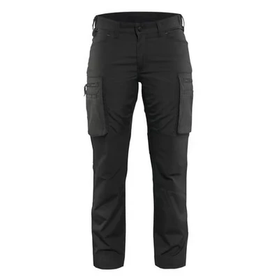 Image de Pantalon services stretch femme noir