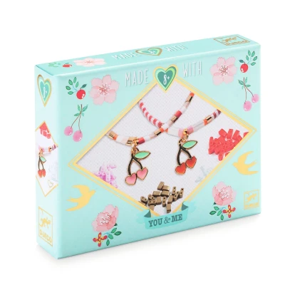 Afbeelding van Djeco armbandjes maken me &amp; you tila and cherries