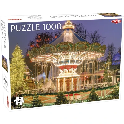 Afbeelding van Puzzel Around the World Nothern Stars: Copenhagen Tivoli 1000 stukjes