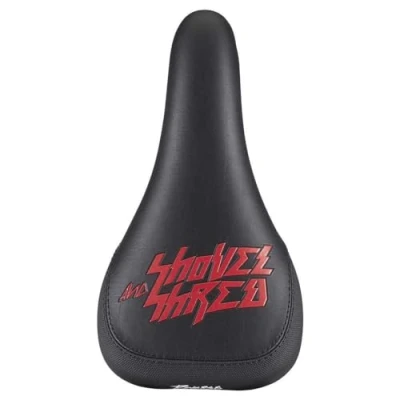 Afbeelding van Reverse Nico Vink Shovel &amp; Shred Zadel, zwart/rood