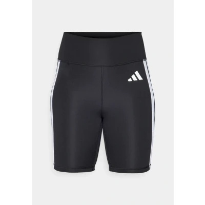 Afbeelding van adidas Performance Optime Essentials 3 Stripes Short Leggings Legging, Dames, Maat: XXSx5&quot;, Black/white
