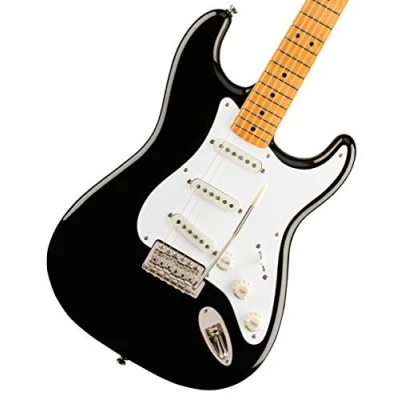 Afbeelding van Squier Classic Vibe &#039;50s Stratocaster MN Black ST Style elektrische gitaar