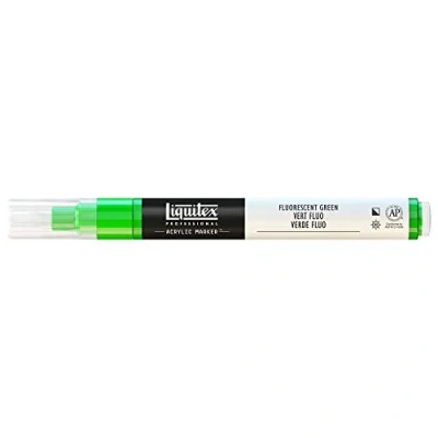 Afbeelding van Liquitex Marker, fijne punt, fluorescerend groen