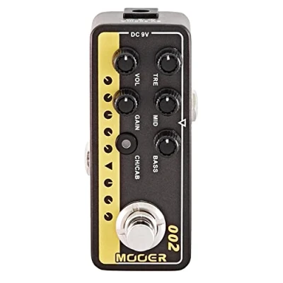 Image de Mooer 002 UK Gold 900 préampli guitare